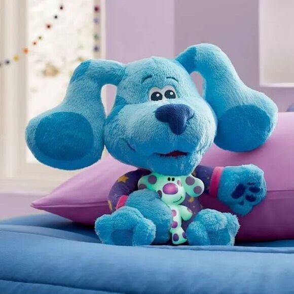 Blue’s Clues & You! Bedtime Blue 13-Inch Plush - Picture 1 of 12